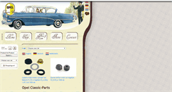 Desktop Screenshot of opel-classic-parts.com